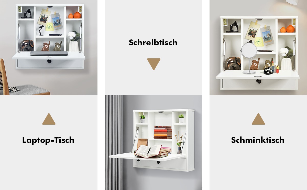 platzsparender laptoptisch