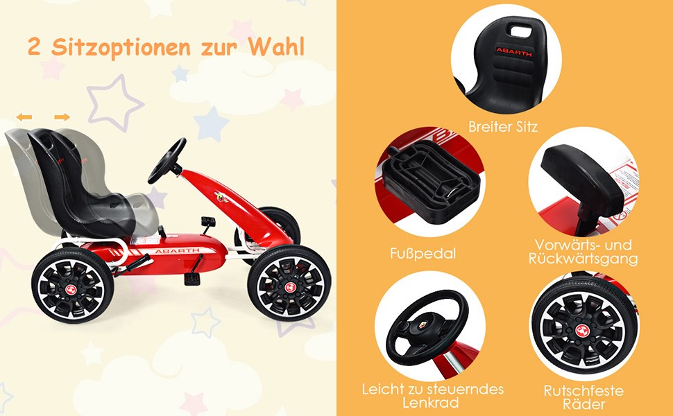 Aufsitz Go Kart