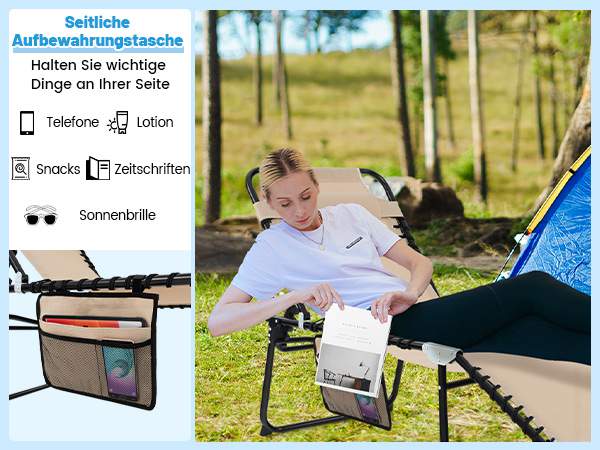 Wetterfeste Strandliege