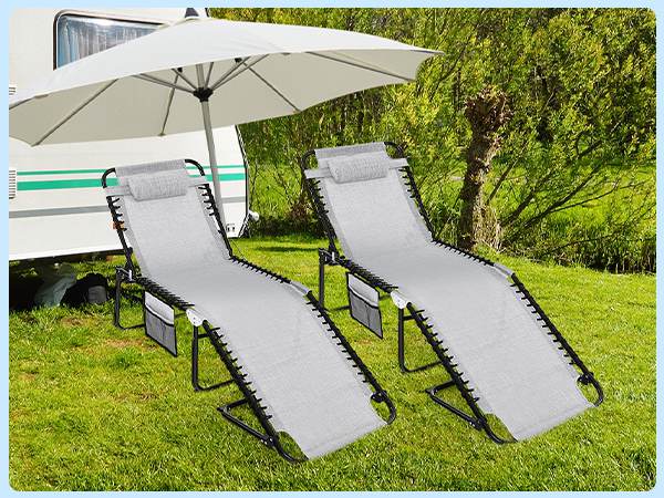 Wetterfeste Strandliege