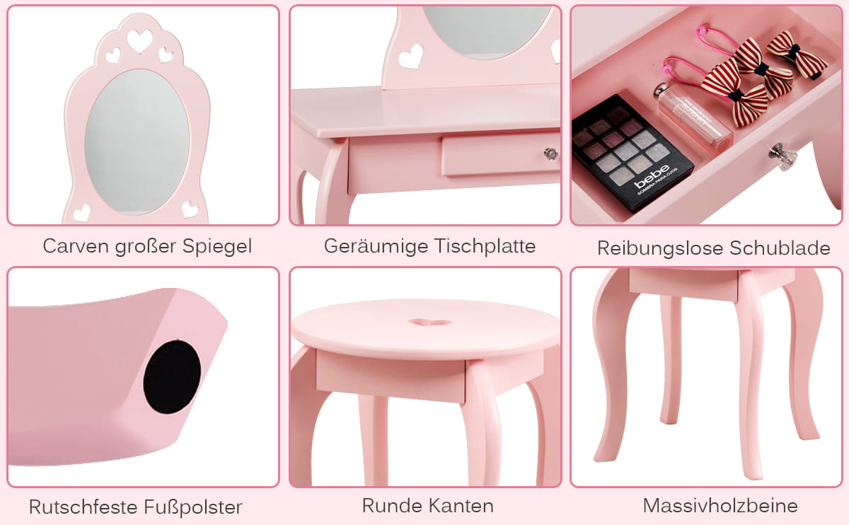 Kinder Frisiertisch