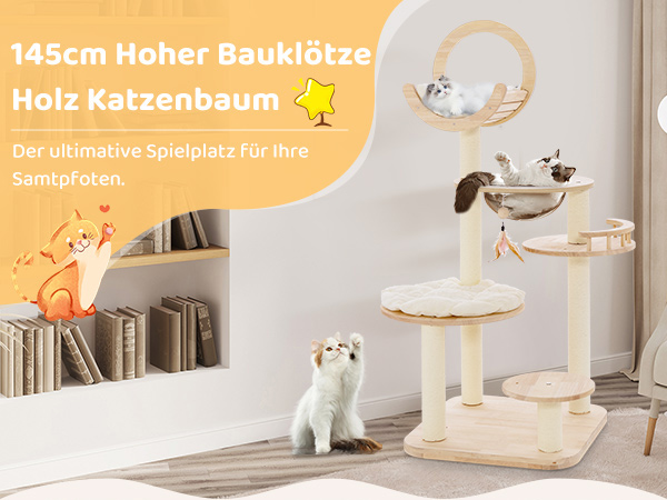 Umbaubarer Kratzbaum