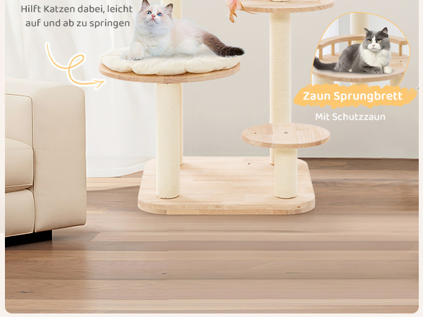 Umbaubarer Kratzbaum