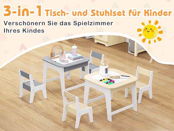 Praktischer Kindertisch