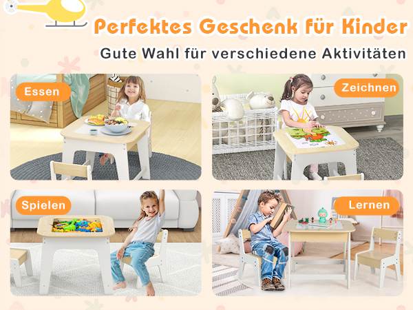 Praktischer Kindertisch