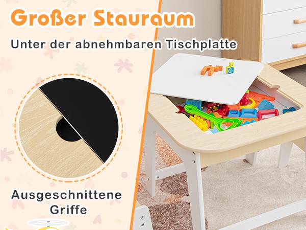 Praktischer Kindertisch