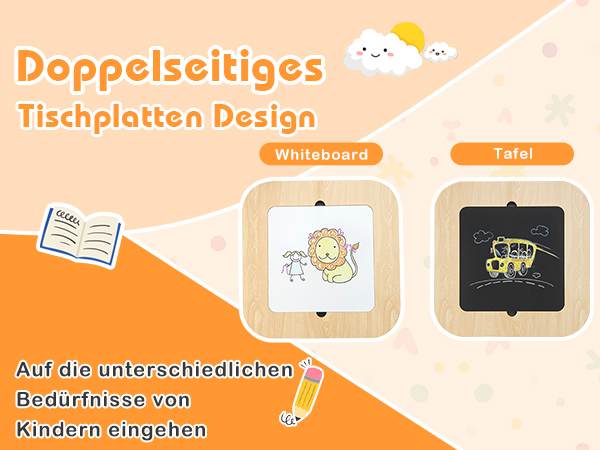 Praktischer Kindertisch