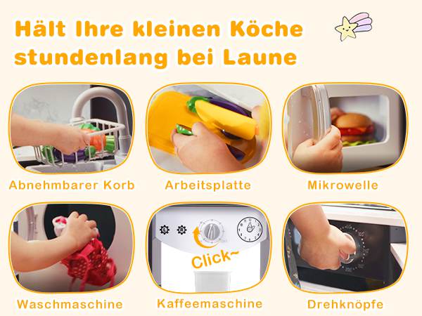 Interaktive Kinderküche
