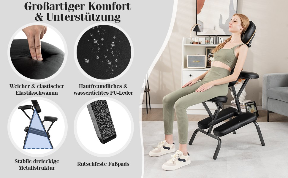 tragbarer Massagestuhl