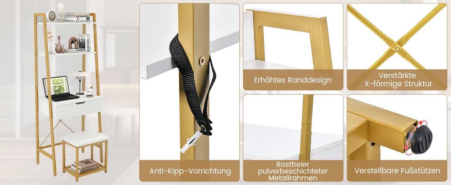 kleines schminktisch-set