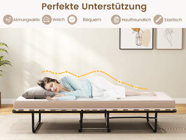 Leichtes Klappbett