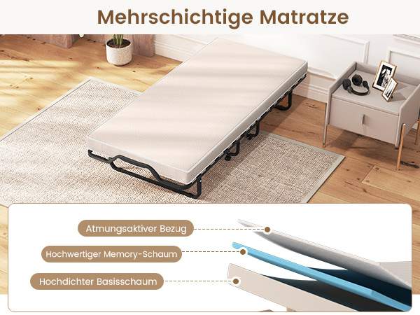 Leichtes Klappbett