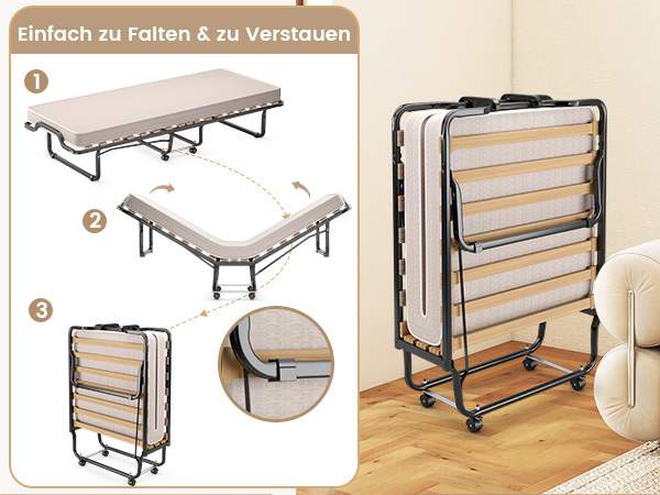 Leichtes Klappbett