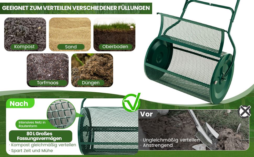 Hilfsmittel zur Rasenpflege