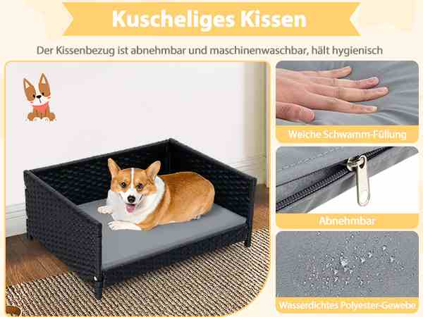 Gemütliches Haustiersofa