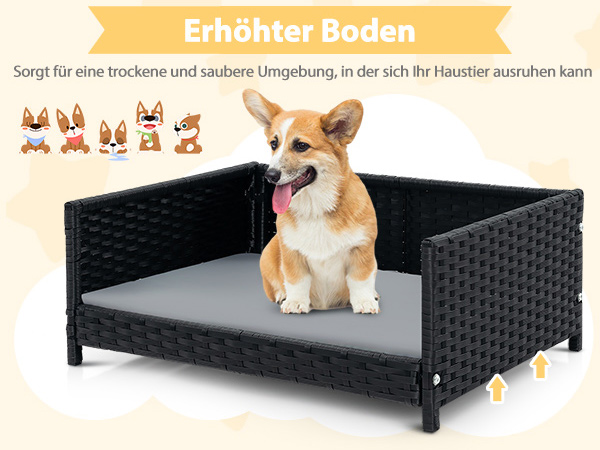 Gemütliches Haustiersofa