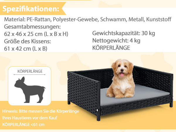 Gemütliches Haustiersofa