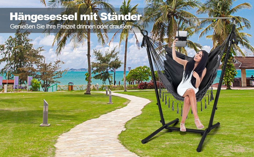 Hängematte mit Ständer