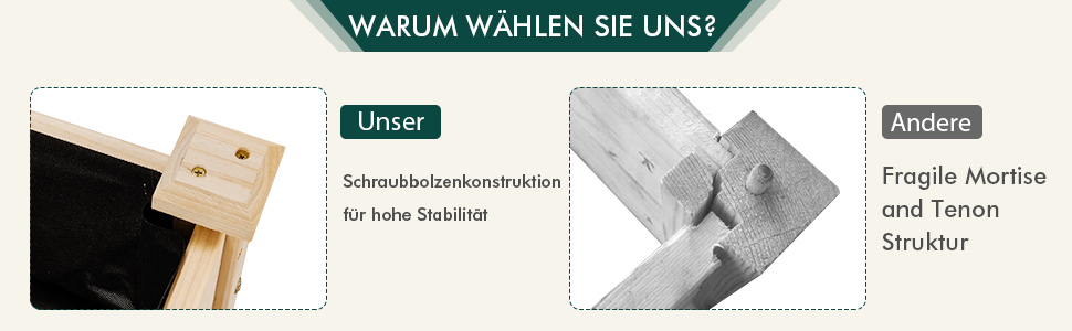 Pflanzkasten aus Holz