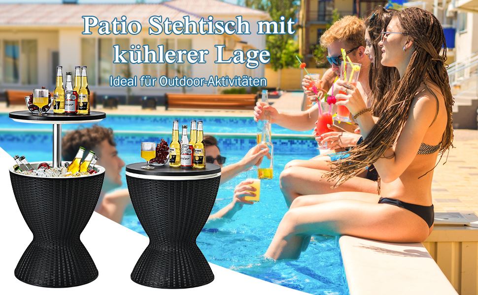 eiskühler Beistelltisch 45L