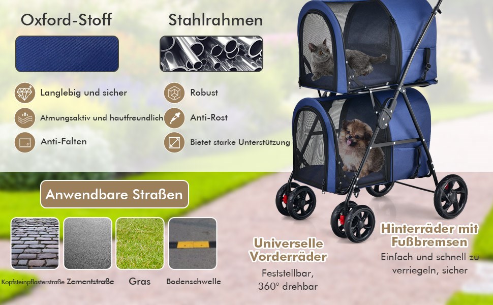 hunde stroller katzen stroller