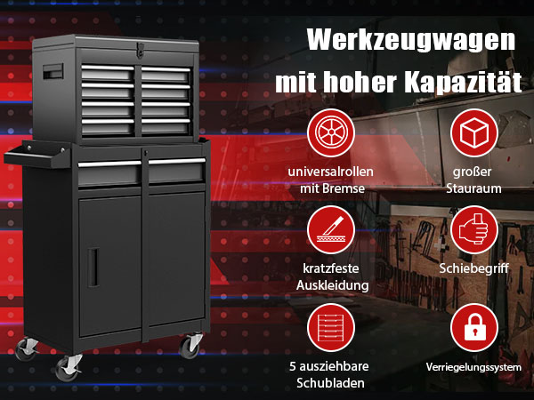 Vielseitiger Werkstattwagen