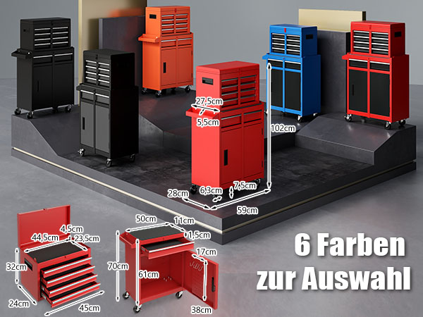 Vielseitiger Werkstattwagen