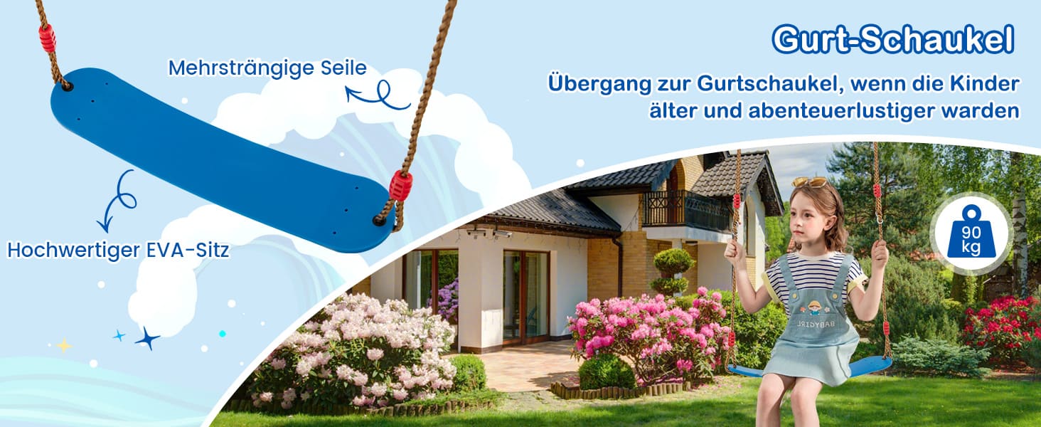 3-in-1 schaukelgestell