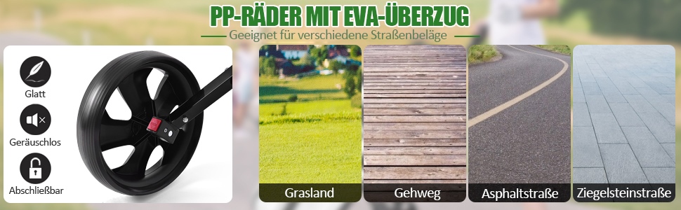 golfwagen schieben