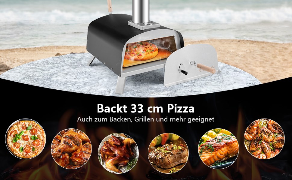 Outdoor-Pizza-Grillofen