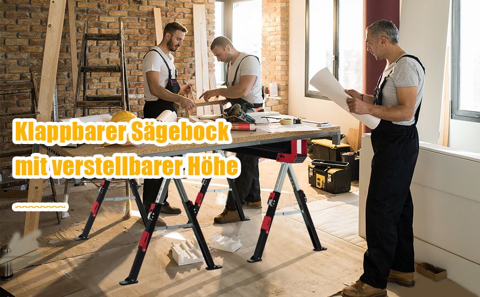 klappbarer Sägebock