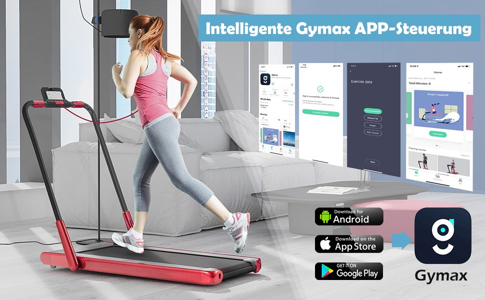 2-in-1 laufband