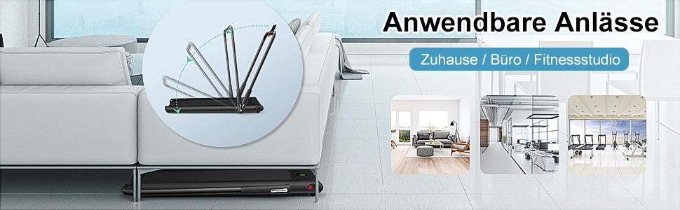 unter tisch laufband