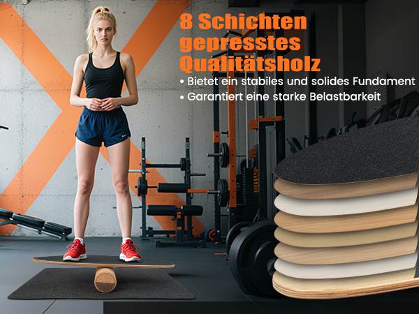Vielseitiges Balance Board