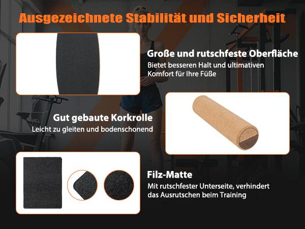 Vielseitiges Balance Board