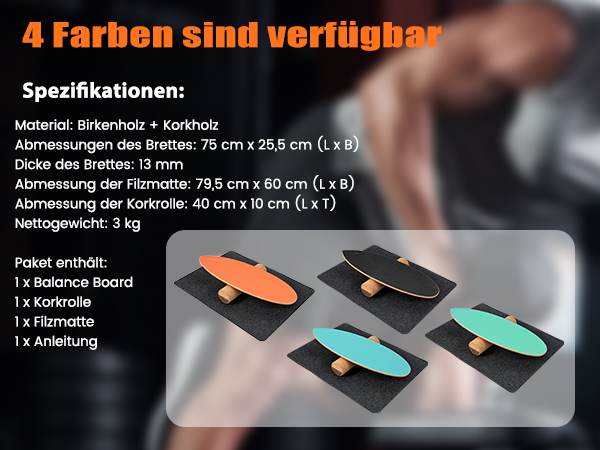 Vielseitiges Balance Board