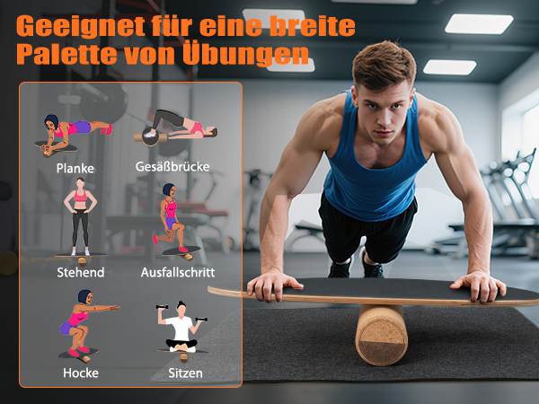 Vielseitiges Balance Board