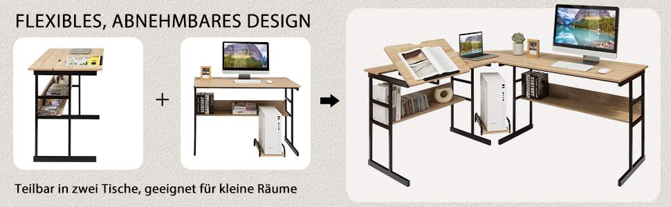 Moderne Computertisch