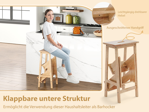 Sicherer Trittleiter