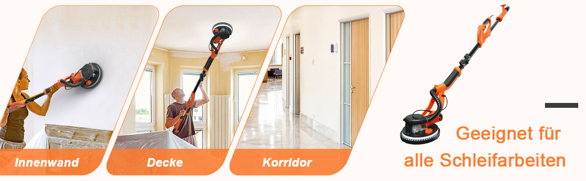Wand Schleifmaschine