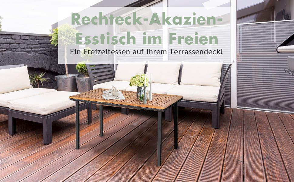 garten esstisch