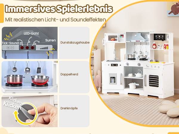 Vielseitiges Kochspielzeug