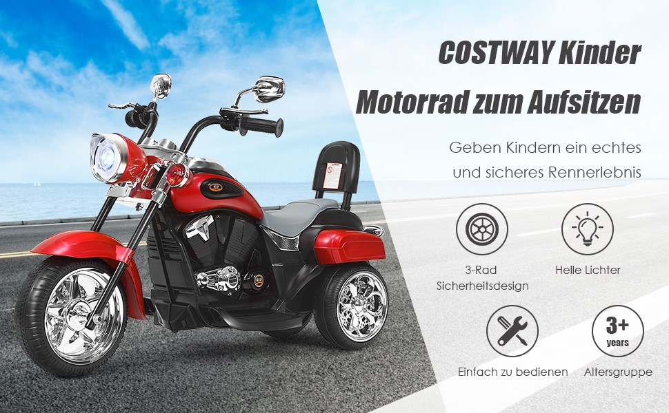 aufsitz motorrad dreirad