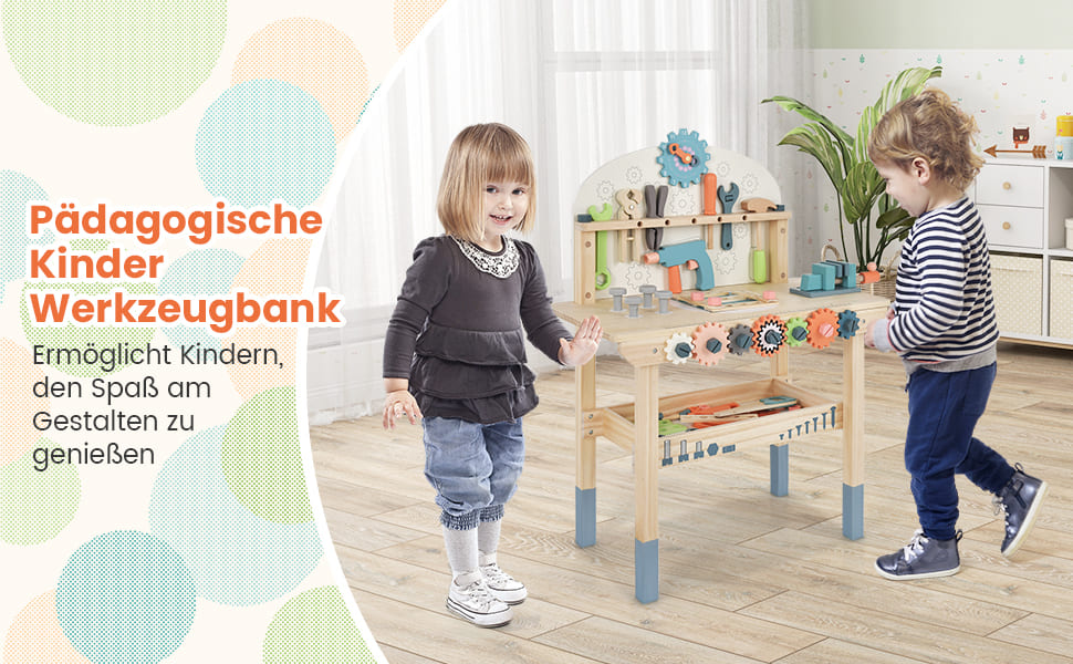 werkzeugbank mit magnetischem werkzeugständer