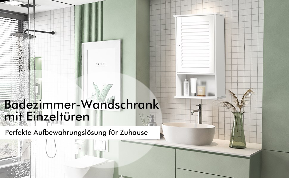 Badezimmerschrank Wandmontage