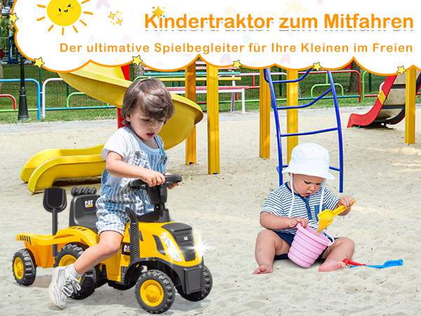 Vielseitiger Rutschtraktor