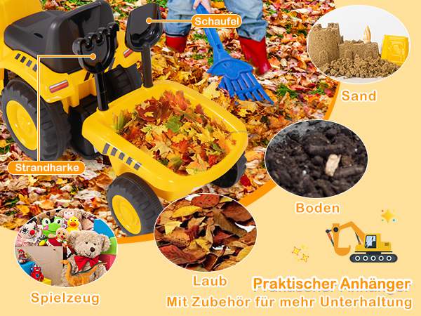 Vielseitiger Rutschtraktor