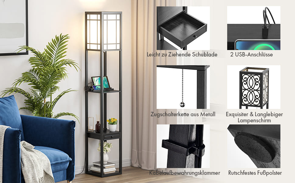 display stehlampe