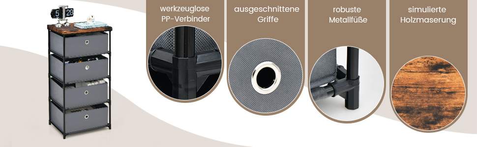 Raumoptimierender Organizer