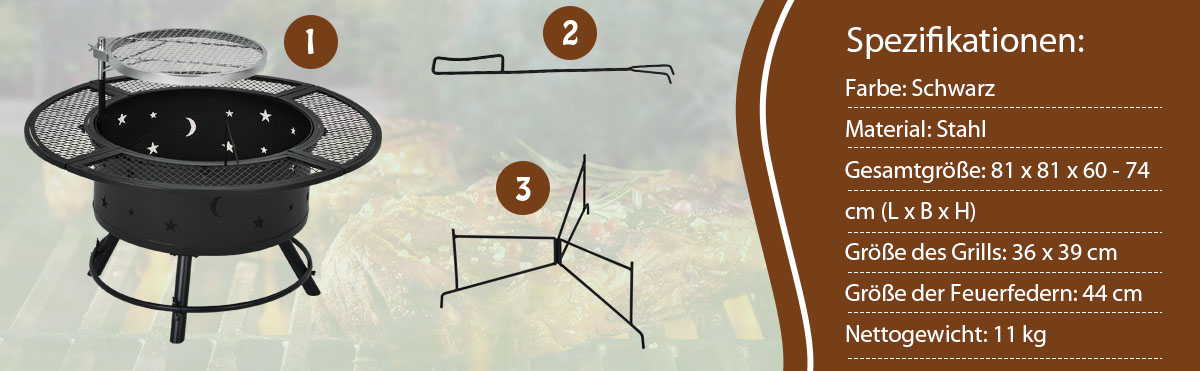 robuste feuerschale